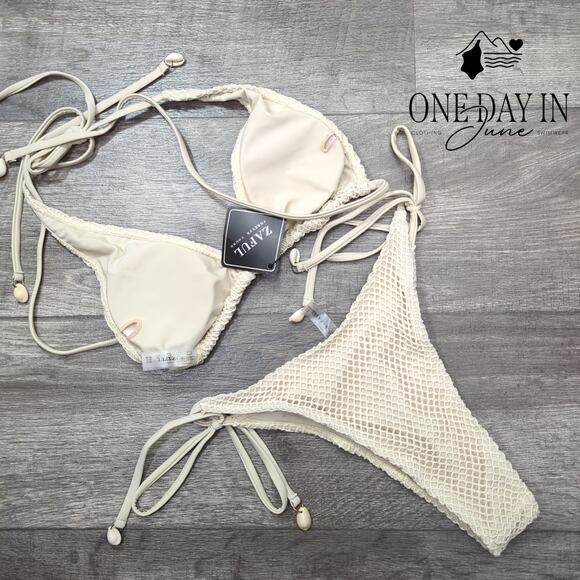 Zaful Tie Side Bikini Swimsuit Size S - Picture 7 of 7